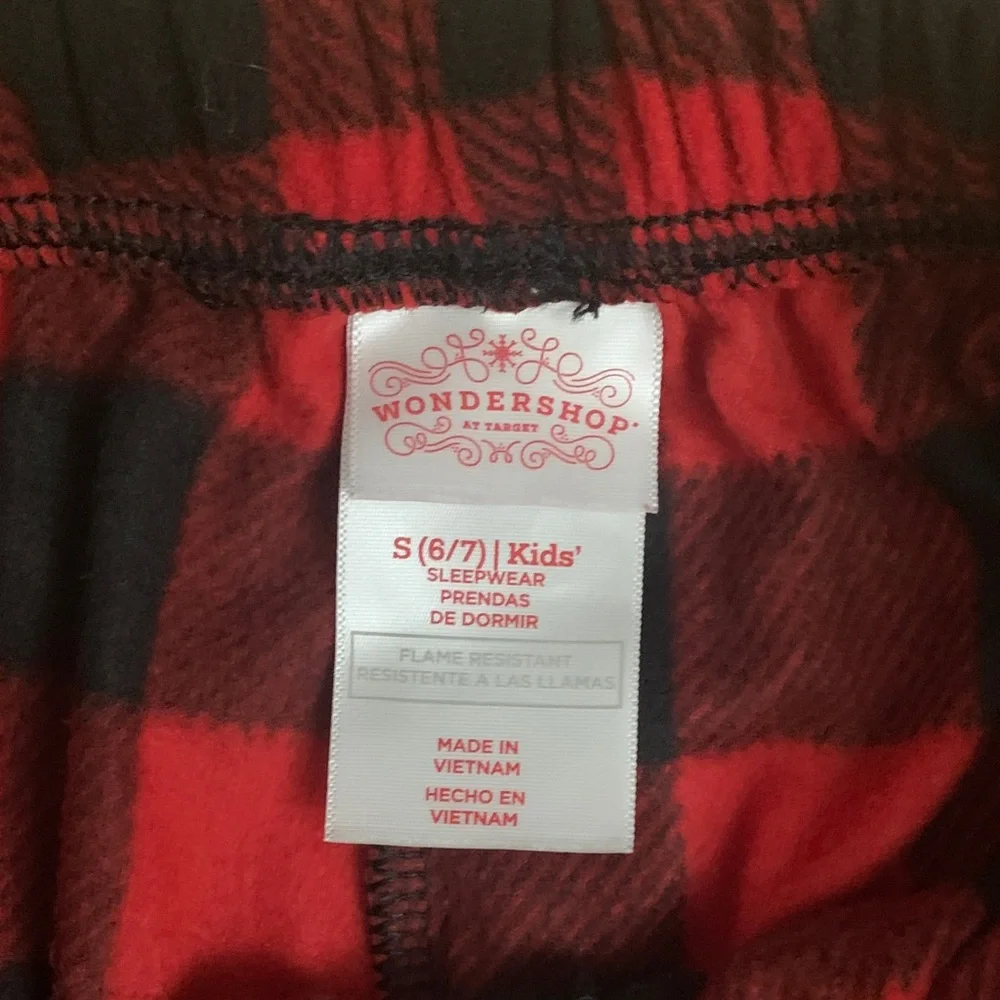 EUC Bundle (2) Pajama Pants Kids Size Small (6/7)